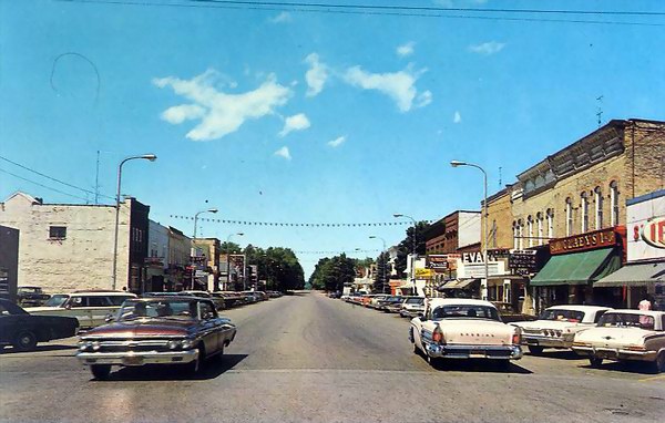 Evart Theatre - Old Downtown View (newer photo)
